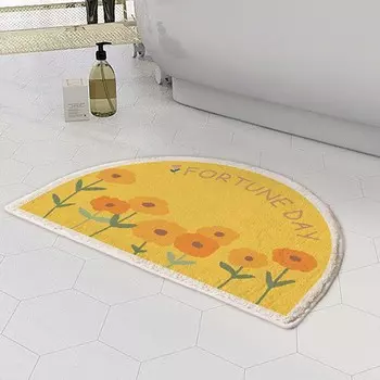 360Home коврик для ванной комнаты коврик для ванной ковровое покрытие коврики для ванной комнаты желтый 60 см * 90 см