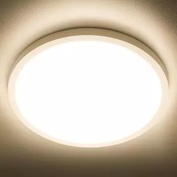 36W 4300LM Светодиодный потолочный светильник, плоские потолочные светильники, потолочный светильник 18 мм, потолочный светильник для гостиной, спальни, холодный белый lapamax