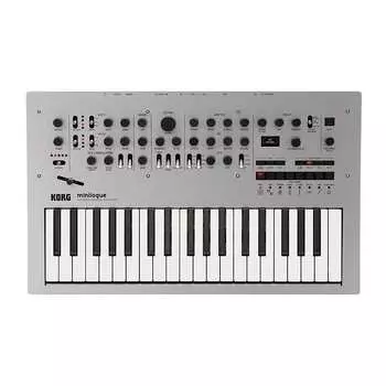 37-клавишный полифонический аналоговый синтезатор Korg Minilogue KORG minilogue 37-Key Polyphonic Analog Synthesizer