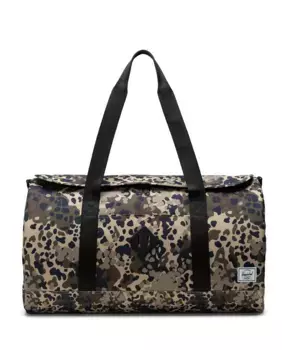 37 л Экологичная мужская сумка для путешествий или спортзала из камуфляжной ткани Herschel, темно-зеленый