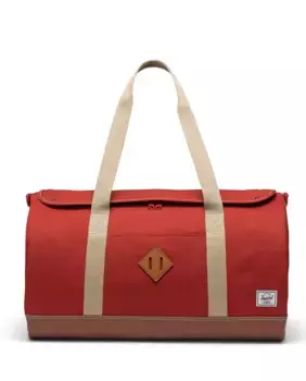 37 л Экологичная мужская сумка для путешествий или спортзала из ткани цвета охры Herschel, красный