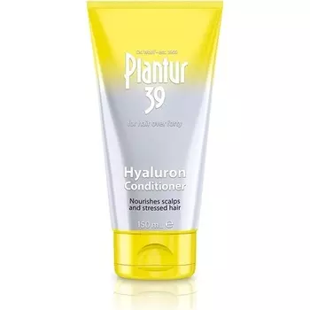 39 Кондиционер с гиалуроном, 150 мл - Предотвращает сухость и вьющиеся волосы - Увлажняет и питает кожу головы и поврежденные волосы, Plantur