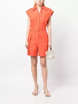 3.1 Phillip Lim комбинезон с поясом, оранжевый