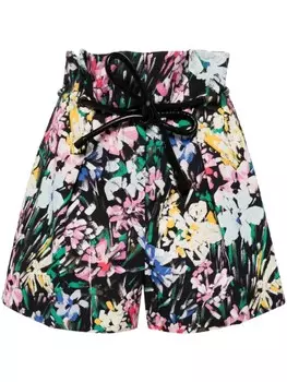 3.1 Phillip Lim короткие шорты с присборенной талией, черный