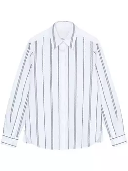 3.1 Phillip Lim рубашка в полоску, белый
