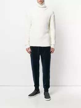 3.1 Phillip Lim суженные книзу брюки с заниженным шаговым швом, синий