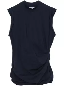 3.1 Phillip Lim топ с высоким воротником, синий