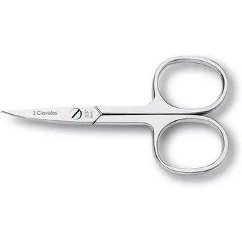 3 Claveles 12076 Изогнутые ножницы для ногтей 3,5 дюйма