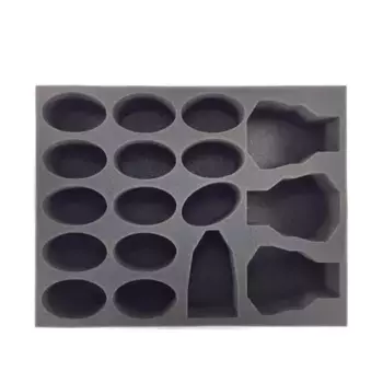 3-дюймовый армейский лоток - пенопластовый лоток на 13 велосипедов с 3 скоростями, Battle Foam - Games Workshop - Warhammer 40,000 - Space Marines