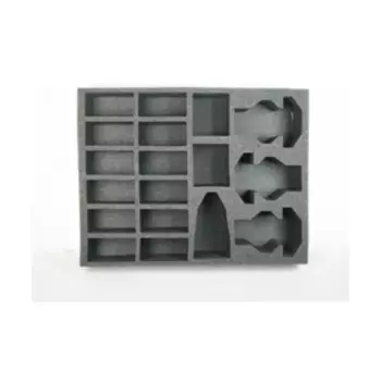 3-дюймовый армейский поднос — мотоцикл, спидер и мастер крыла ворона, Battle Foam - Games Workshop - Warhammer 40,000 - Space Marines