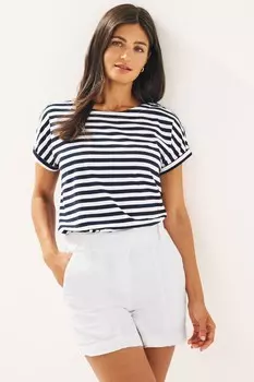 3 футболки с половиной рукавов Next, белый