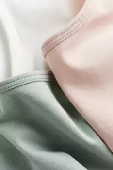 3 хлопковых топа H&M, розовый