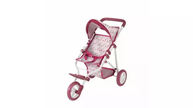 3-колесная кукольная коляска happy flower Gtz Puppenmanufaktur