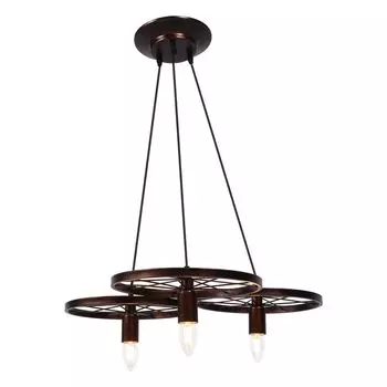 3-колесный потолочный светильник, подвесной светильник, люстра, подвесной светильник, лофт, металл easybuy