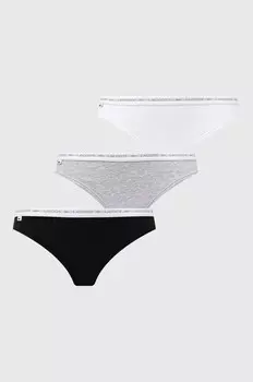 3 комплекта стрингов Lacoste, мультиколор