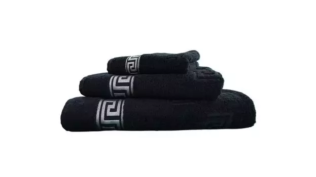 3 охлаждающих полотенца, спортивные полотенца из микрофибры 100х30 см, охлаждающее, быстросохнущее охлаждающее полотенце для немедленного охлаждения, охлаждающее полотенце со льдом Arle-Living, черный