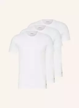 3 пачки футболок Polo Ralph Lauren, белый