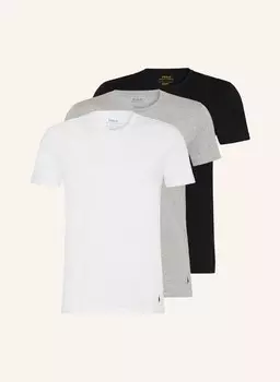 3 пачки футболок Polo Ralph Lauren, черный