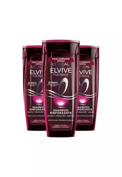 3 ПАКЕТА Shampoo Elvive Full Resist, Per Capelli Fragili, Tendenti Alla Caduta, 400 Ml L'Oral, Шампунь L'Oral,