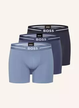 3 пары боксеров Boss, голубой