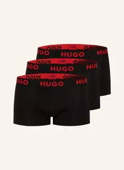 3 пары боксеров Hugo, черный