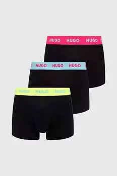 3 пары боксеров Hugo, желтый