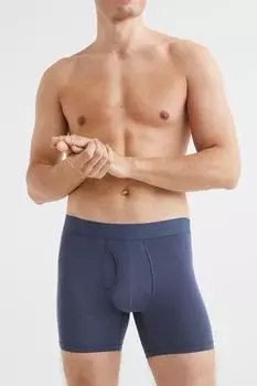 3 пары боксеров из смесового лиоцелла H&amp;M, черный/серый/синий