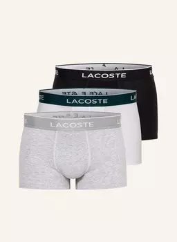 3 пары боксеров Lacoste, черный