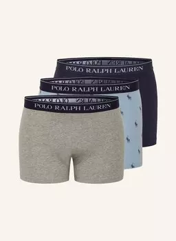 3 пары боксеров Polo Ralph Lauren, серый