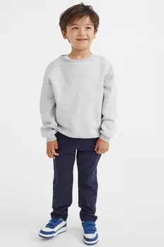 3 пары брюк из хлопкового твила H&amp;M