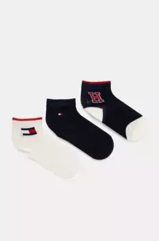 3 пары детских носков Tommy Hilfiger, темно-синий