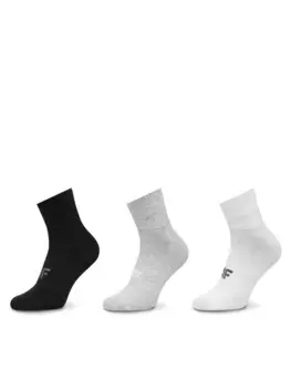 3 пары длинных носков 4F, красочный