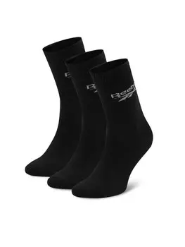 3 пары длинных носков Reebok, черный