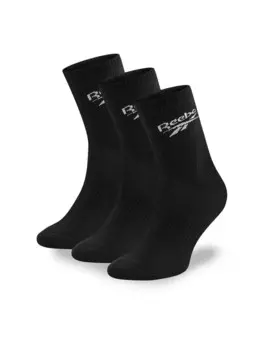 3 пары длинных носков Reebok, черный
