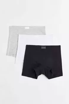 3 пары хлопковых боксеров H&amp;M