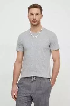 3 пары хлопковых футболок Polo Ralph Lauren, серый