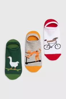 3 пары хлопковых носков Medicine, мультиколор