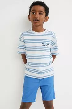3 пары хлопковых шорт чинос H&amp;M