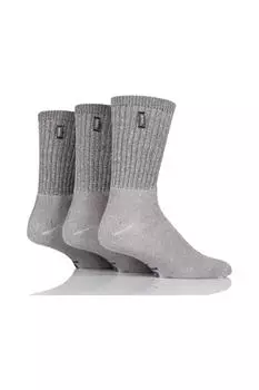 3 пары хлопковых спортивных носков Urban Trail Jeep, белый