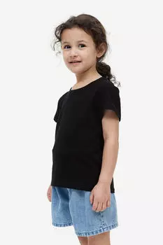 3 пары хлопковых топов H&M, белый