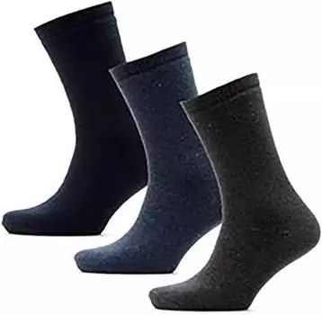 3 пары нескользящих термоносков с низким вырезом до щиколотки KAV, мультиколор