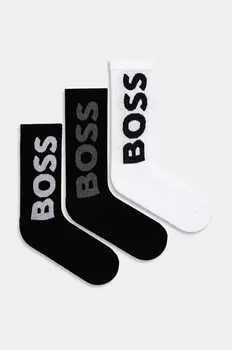 3 пары носков Boss, черный