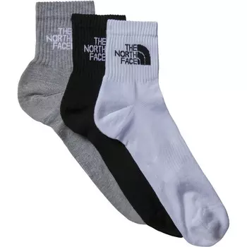 3 пары носков Cush Quarter The North Face, черный
