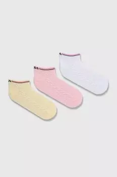 3 пары носков Fila, розовый