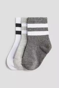 3 пары носков H&M, мультиколор