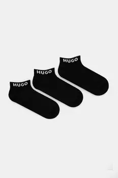 3 пары носков Hugo, черный