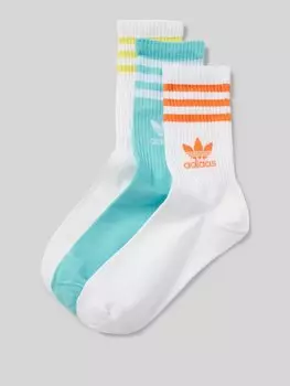 3 пары носков с логотипом adidas Originals, мятный