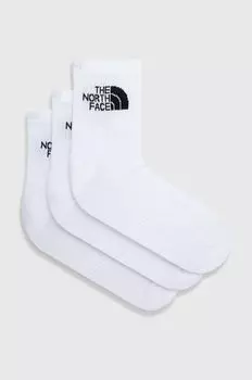 3 пары носков The North Face, белый