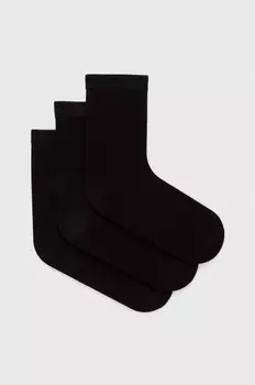 3 пары носков United Colors of Benetton, черный