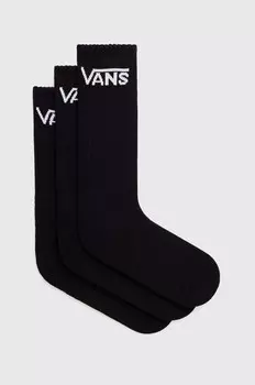 3 пары носков Vans, черный